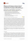 Research paper thumbnail of Aflatoxin in Chili Peppers in Nigeria: Extent of Contamination and Control Using Atoxigenic Aspergillus flavus Genotypes as Biocontrol Agents