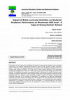 Research paper thumbnail of Impact of Extra-curricular Activities on Students’ Academic Performance at Bhutanese HSS level: A Case of Orong Central School