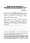 Research paper thumbnail of Teatro Da Aclamação: Ritualidade e Territorialização Na Criação Das Vilas De Índios Da Antiga Capitania De Porto Seguro (1764/1772)