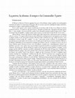 Research paper thumbnail of La pietra, la donna, il tempo e la Commedia: I parte