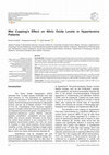 Research paper thumbnail of Wet Cupping’s Effect on Nitric Oxide Levels in Hypertensive Patients