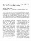 Research paper thumbnail of Mycorrhizal Networks: Common Goods of Plants Shared under Unequal Terms of Trade