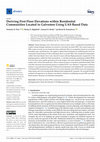 Research paper thumbnail of Deriving First Floor Elevations within Residential Communities Located in Galveston Using UAS Based Data