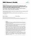 Research paper thumbnail of Diagnostic and treatment characteristics of polycystic ovary syndrome: descriptive measurements of patient perception and awareness from 657 confidential self-reports