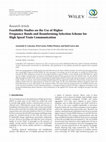 Research paper thumbnail of Feasibility Studies on the Use of Higher Frequency Bands and Beamforming Selection Scheme for High Speed Train Communication