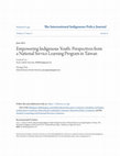 Research paper thumbnail of Empowering Indigenous Youth: Perspectives from a National Service Learning Program in Taiwan