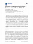 Research paper thumbnail of Comparison of Earthquake-Triggered Landslide Inventories: A Case Study of the 2015 Gorkha Earthquake, Nepal