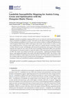 Research paper thumbnail of Landslide Susceptibility Mapping for Austria Using Geons and Optimization with the Dempster-Shafer Theory