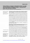 Research paper thumbnail of Calcium effects on changes in chlorophyll contents, dry weight and micronutrients of strawberry ( Fragaria  × ananassa Duch.) plants under salt-stress conditions