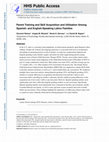 Research paper thumbnail of Parent Training and Skill Acquisition and Utilization Among Spanish- and English-Speaking Latino Families