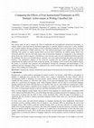 Research paper thumbnail of Comparing the Effects of Four Instructional Treatments on EFL Students’ Achievement in Writing Classified Ads