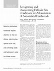 Research paper thumbnail of Recognizing and Overcoming Difficult Site Conditions for Afforestation of Bottomland Hardwoods