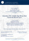 Research paper thumbnail of 2. Emendare Elio Aristide dopo Bruno Keil. Il caso dei Discorsi sacri, University of Milan, 12th May 2022.