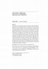 Research paper thumbnail of Anomalous alliances: Spinoza and Abolition