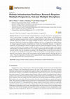 Research paper thumbnail of Holistic Infrastructure Resilience Research Requires Multiple Perspectives, Not Just Multiple Disciplines