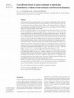 Research paper thumbnail of Less diverse forest is more resistant to hurricane disturbance: evidence from montane rain forests in Jamaica