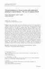 Research paper thumbnail of Thermal bioclimate as a factor in urban and architectural planning in tropical climates—The case of Campinas, Brazil