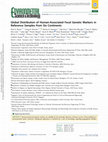 Research paper thumbnail of Global Distribution of Human-associated Fecal Genetic Markers in Reference Samples from Six Continents