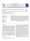 Research paper thumbnail of 3-D printed primary standards for calibration of microwave network analysers