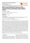 Research paper thumbnail of Effect of Level Soil Bund and Fayna Juu on Soil Physico-chemical Properties, and Farmers Adoption Towards the Practice at Dale Wabera District, Western Ethiopia