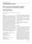 Research paper thumbnail of Effects of fluoxetine on CRF and CRF1 expression in rats exposed to the learned helplessness paradigm