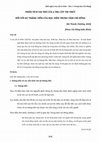 Research paper thumbnail of PHÂN TÍCH VAI TRÒ CỦA 4 TRỤ CỘT TRI THỨC  ĐỐI VỚI SỰ THĂNG TIẾN CỦA HỌC VIÊN TRUNG TÂM CHÍ DŨNG