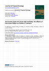 Research paper thumbnail of Hurricanes need not cause high mortality: the effects of Hurricane Gilbert on forests in Jamaica