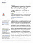 Research paper thumbnail of Characterization of novel glycosyl hydrolases discovered by cell wall glycan directed monoclonal antibody screening and metagenome analysis of maize aerial root mucilage