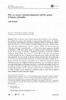 Research paper thumbnail of Why we reason: intention-alignment and the genesis of human rationality