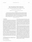 Research paper thumbnail of Risk of Strong Hurricane Winds to Florida Cities