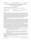 Research paper thumbnail of Work-Life Balance and Role Conflict among Academic Staff in the Middle East: A Review of Literature