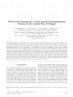 Research paper thumbnail of Meso-scale atmospheric events promote phytoplankton blooms in the coastal Bay of Bengal