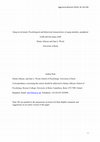 Research paper thumbnail of Gang involvement: psychological and behavioral characteristics of gang members, peripheral youth, and nongang Youth