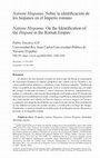 Research paper thumbnail of "Natione Hispanus". Sobre la identificación de los hispanos en el Imperio romano. / "Natione Hispanus". On the Identification of the "Hispani" in the Roman Empire