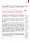 Research paper thumbnail of Changes in health in the countries of the UK and 150 English Local Authority areas 1990–2016: a systematic analysis for the Global Burden of Disease Study 2016