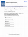 Research paper thumbnail of “There’s More Than One Right Path to The Destination”: Does Degree Type Make a Difference in Police Recruiting?