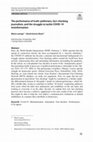 Research paper thumbnail of The performance of truth: politicians, fact-checking journalism, and the struggle to tackle COVID-19 misinformation