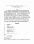 Research paper thumbnail of Advancements in Theoretical Models of Confined Vortex Flowfields