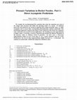 Research paper thumbnail of Pressure Variations in Rocket Nozzles. Part 1: Direct Asymptotic Predictions