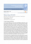 Research paper thumbnail of Milestone Report 2014-2016