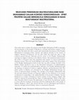 Research paper thumbnail of Relevansi Pendidikan Multikulturalisme Nabi Muhammad dalam Konteks Keindonesiaan : Spirit Profetik dalam Mengelola Keragaman di Basis Masyarakat Multikultural