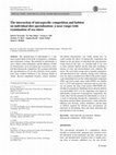 Research paper thumbnail of The interaction of intraspecific competition and habitat on individual diet specialization: a near range-wide examination of sea otters