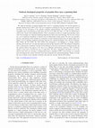 Research paper thumbnail of Nonlocal rheological properties of granular flows near a jamming limit