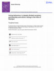 Research paper thumbnail of Voting behaviour in deeply divided societies: partisanship and ethnic voting in the hills of Manipur