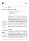 Research paper thumbnail of Enhancement of Power Generation and Organic Removal in Double Anode Chamber Designed Dual-Chamber Microbial Fuel Cell (DAC-DCMFC)