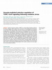 Research paper thumbnail of Vacuole-mediated selective regulation of TORC1-Sch9 signaling following oxidative stress