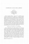 Research paper thumbnail of Wackernagel's Law in Classical Armenian