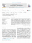 Research paper thumbnail of Structural and magnetic response of Mn substituted Co 2 Y-type barium hexaferrites