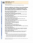 Research paper thumbnail of Rationale and Methods of the Substance Use and Psychological Injury Combat Study (SUPIC): A Longitudinal Study of Army Service Members Returning From Deployment in FY2008–2011