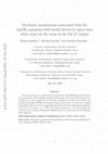 Research paper thumbnail of Stochastic quantization associated with the (Φ)_2-quantum field model driven by space-time white noise on the torus in the full L^1-regime